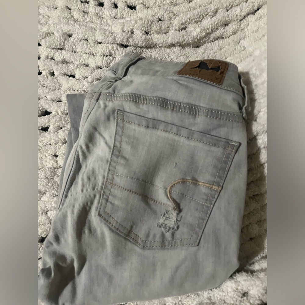 American Eagle Outfitters Ripped Jeggings Sise 0 Regular